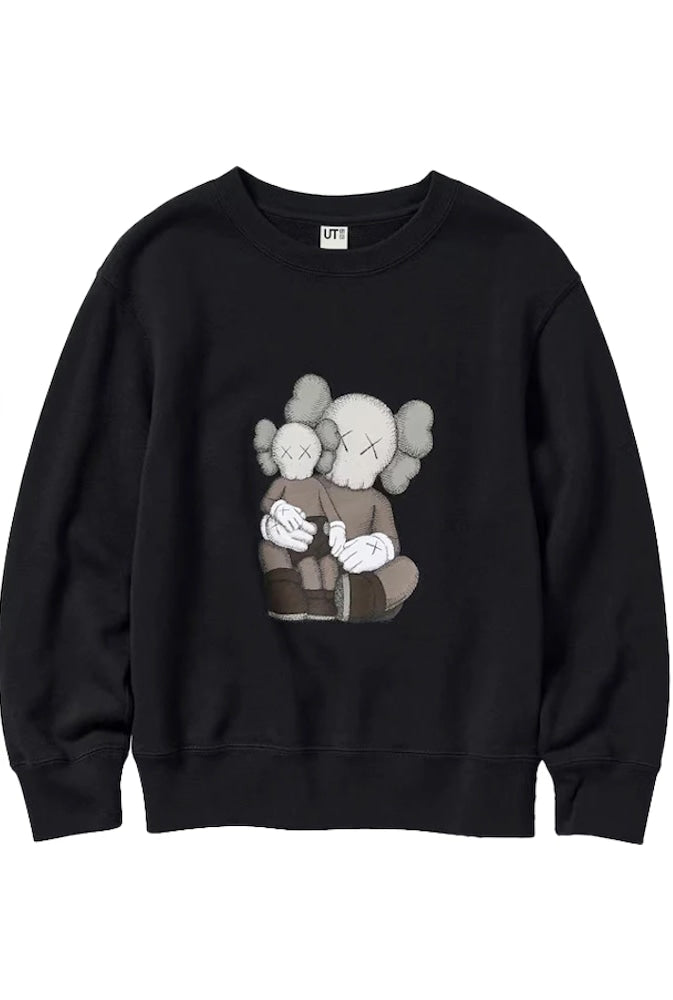 KAWS x Uniqlo UT Sweatshirt Black/Black