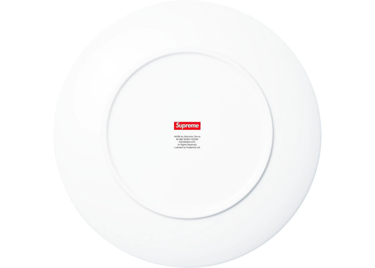 Supreme AKIRA Pill Ceramic Plate White