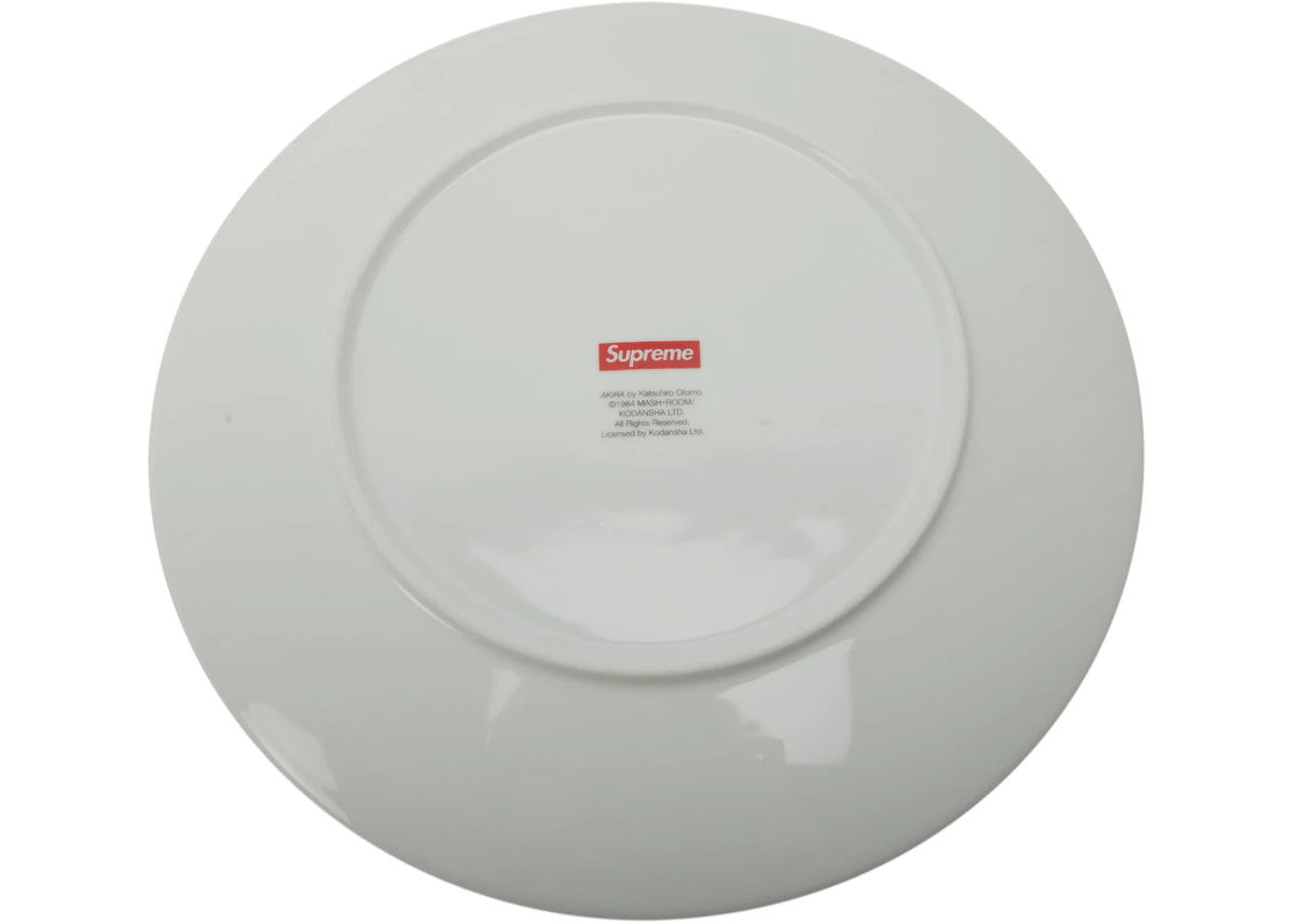 Supreme AKIRA Pill Ceramic Plate White