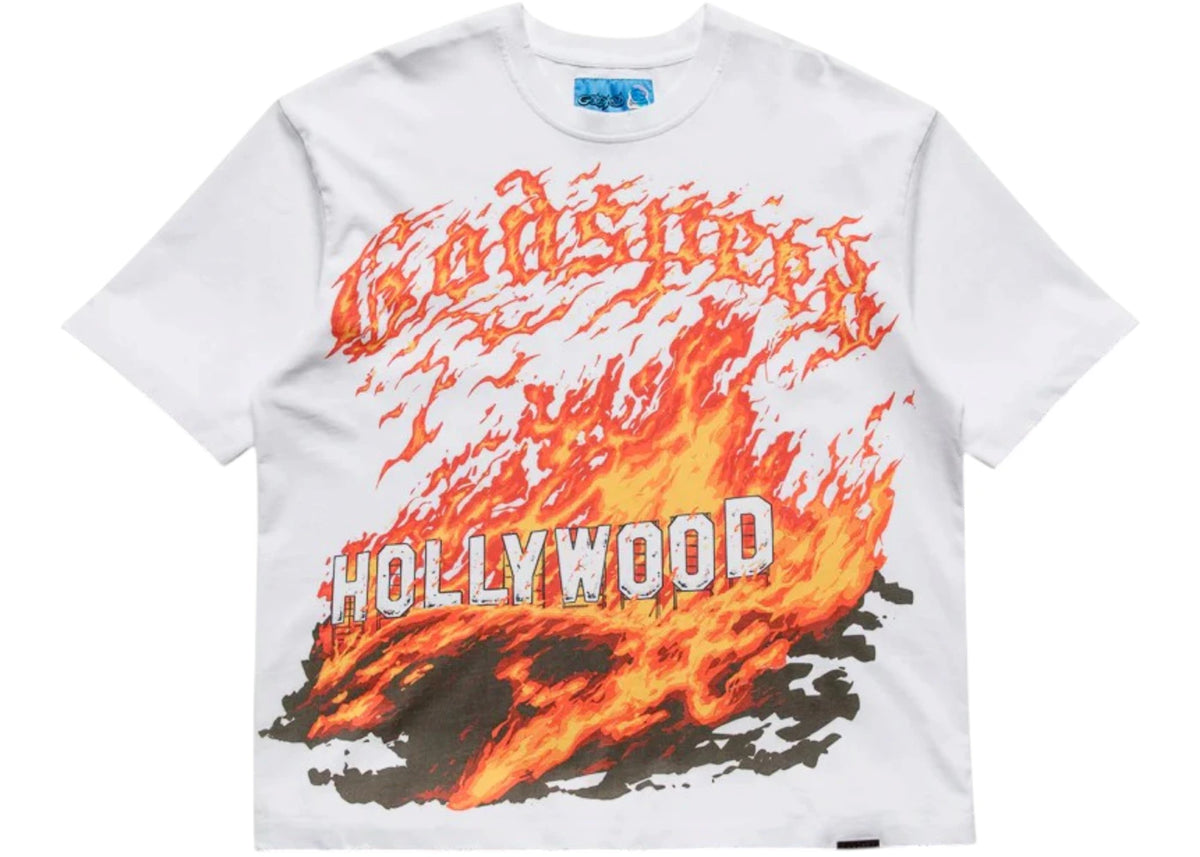 Godspeed Hollywood Inferno II NG T-shirt White