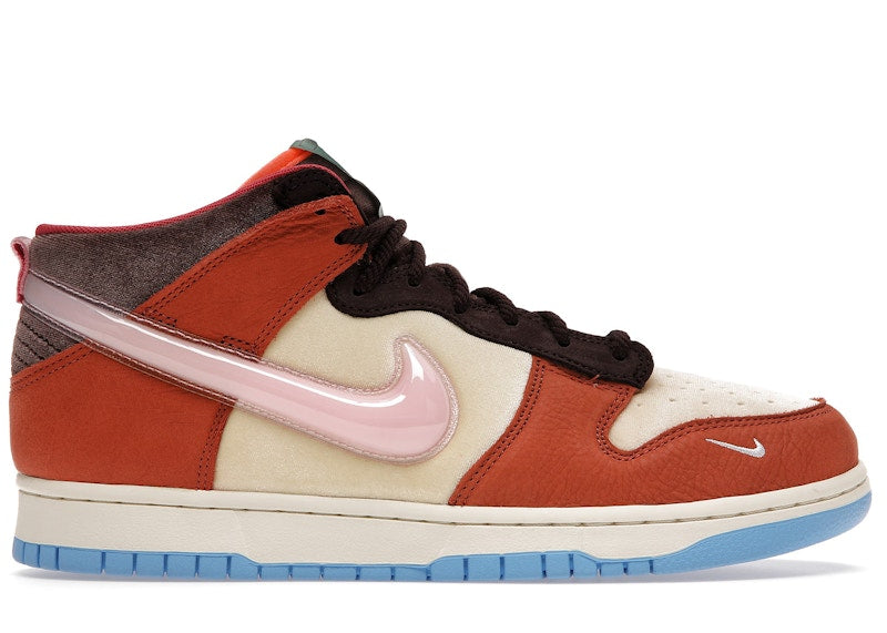 Nike Dunk Mid Social Status Free Lunch Chocolate Milk