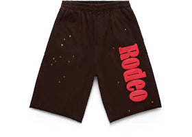 Travis Scott Cactus Jack x Sp5der Days Before Rodeo Shorts Black