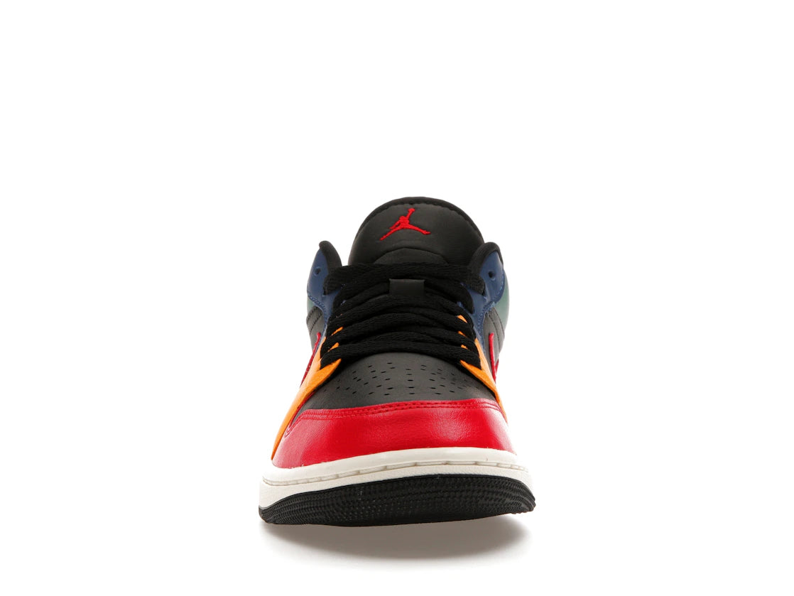 Air Jordan 1 Low SE Black Multi-Color (Women's)