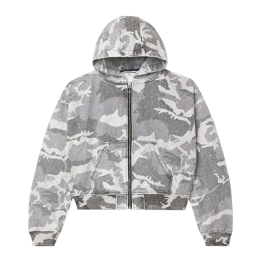 Vale Forever Winter Crystal Camo Work Jacket 'Washed/White/Camo'