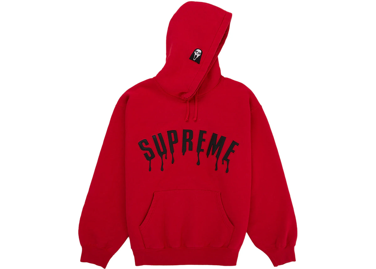 Supreme Ghostface Arc Hooded Sweatshirt Red