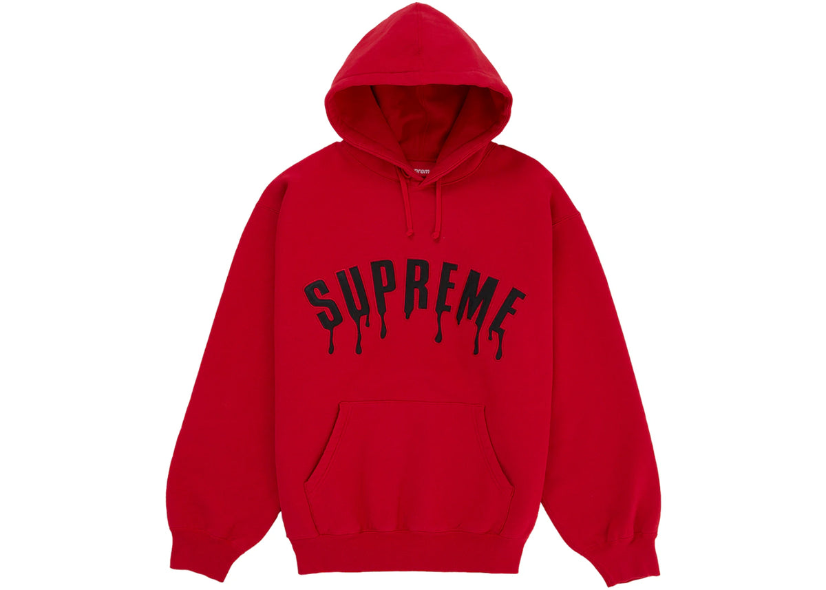 Supreme Ghostface Arc Hooded Sweatshirt Red