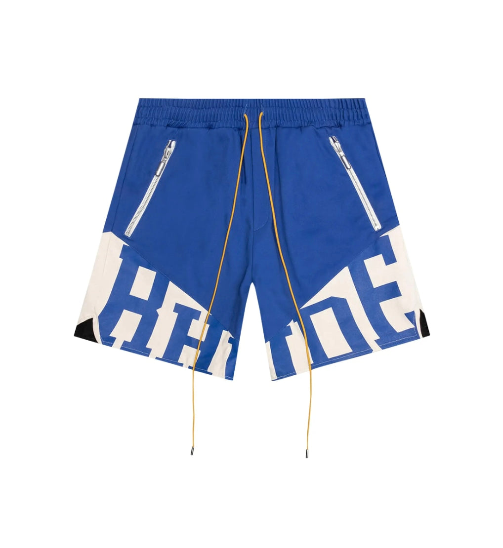Rhude Flight Short 'Blue/Creme'