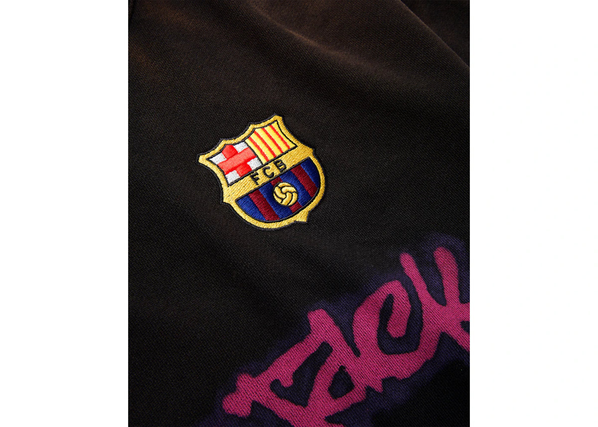 Travis Scott x Nike x FC Barcelona Spray Logo Hoodie Black