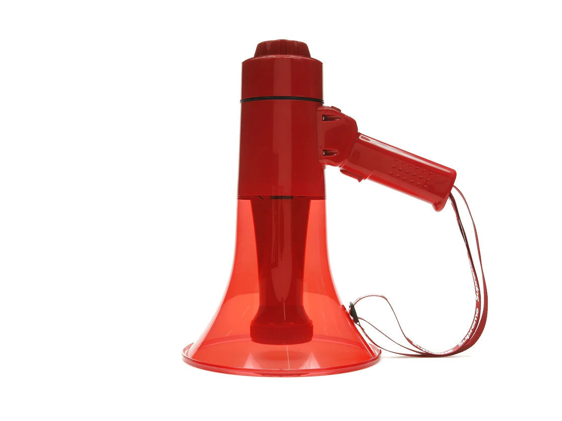 Supreme Pyle Waterproof Megaphone Red
