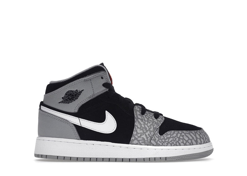 Jordan 1 Mid SE Elephant Print (GS)