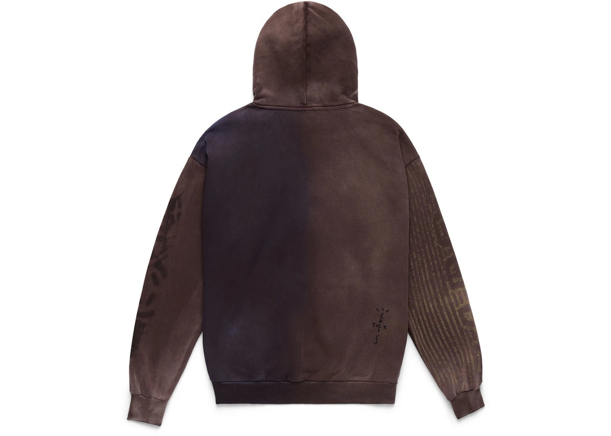 Travis Scott x Nike x FC Barcelona Split-Dye Crest Hoodie Multicolor