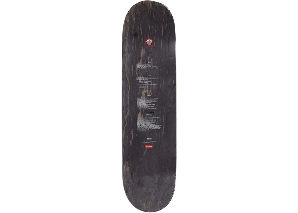 Supreme The Crow Skateboard Deck Crushed