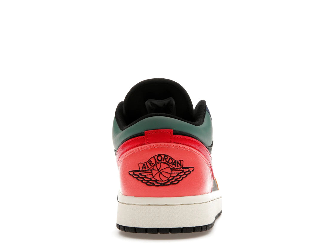 Air Jordan 1 Low SE Black Multi-Color (Women's)