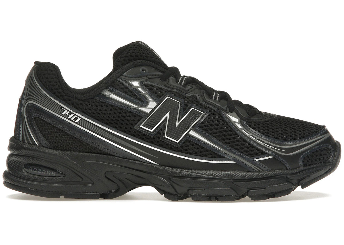 New Balance 740v2 Black Grey Silver