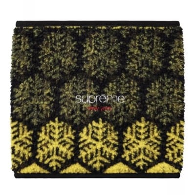 Supreme Snowflake Neck Gaiter Yellow