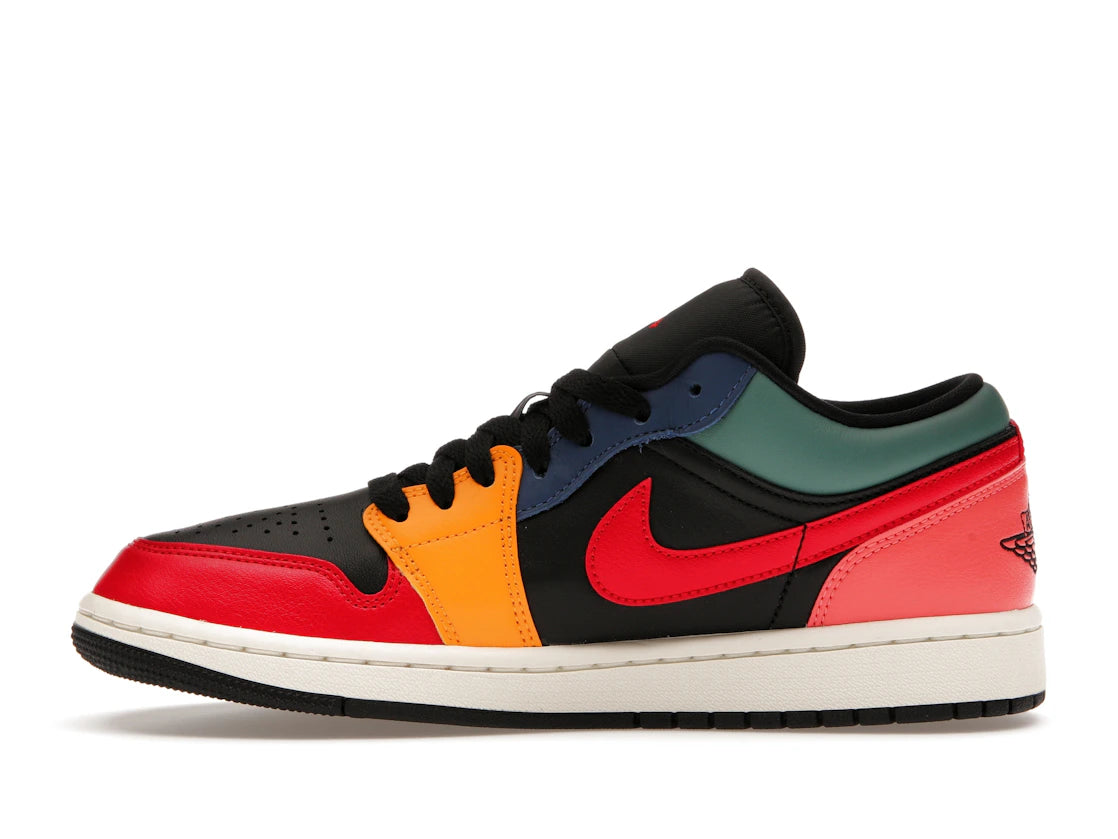 Air Jordan 1 Low SE Black Multi-Color (Women's)